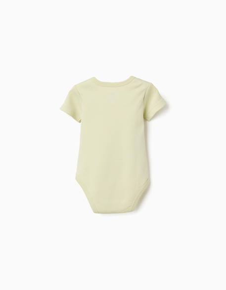 4 bodies en coton avec motif de crocodile Multicolore 2 - vertbaudet enfant 