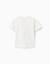 T-shirt en coton avec imprimé à l'avant d'art Blanc 2 - vertbaudet enfant 