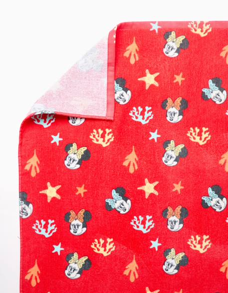 Serviette de plage en coton avec motif minnie Rose 3 - vertbaudet enfant 