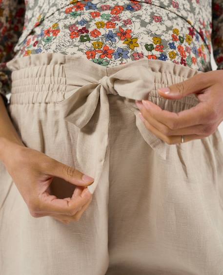 Short de grossesse nubie Anis+Beige 11 - vertbaudet enfant 