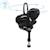 Siège auto bébé i-size pivotant et coulissant pebble 360 pro² Twillic black+Twillic graphite+Twillic green+Twillic truffle 2 - vertbaudet enfant 
