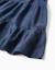 Robe en coton et lin avec manches à volants you&me Bleu 2 - vertbaudet enfant 