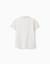 Polo côtelé en coton Blanc+Marrón 2 - vertbaudet enfant 