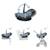 Siège auto bébé i-size pivotant et coulissant pebble 360 pro² Twillic black+Twillic graphite+Twillic green+Twillic truffle 10 - vertbaudet enfant 