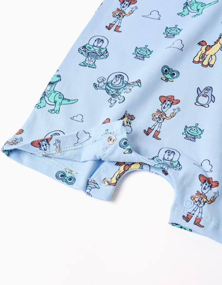 Combinaison en coton avec motif toy story Bleu clair 4 - vertbaudet enfant 