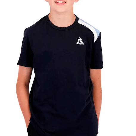 T-shirt garçon graphique Noir 1 - vertbaudet enfant 