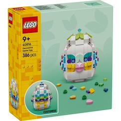Jouet-Jeux d'imagination-Jeux de construction-Lego 40816 - œuf de pâques décoratif season
