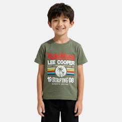 Garçon-T-shirt, polo, sous-pull-T-shirt-T-shirt manches courtes garçon avec imprime colore
