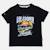 T-shirt manches courtes garçon avec motif plage Bleu+Gris+Kaki+Noir 15 - vertbaudet enfant 