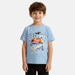 Garçon-T-shirt, polo, sous-pull-T-shirt-T-shirt manches courtes garçon avec motif plage