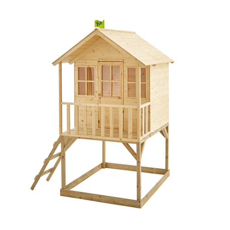 Maisonnette cabane sur pilotis colline bois fsc® Marron 2 - vertbaudet enfant 