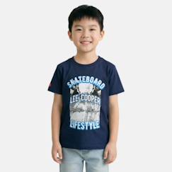 Garçon-T-shirt, polo, sous-pull-T-shirt-T-shirt manches courtes garçon avec imprime skateboard