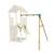 Bras de portique balançoire simple skywood bois fsc® Marron - bleu 2 - vertbaudet enfant 
