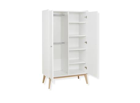 Armoire 2 portes gaïa Blanc 5 - vertbaudet enfant 