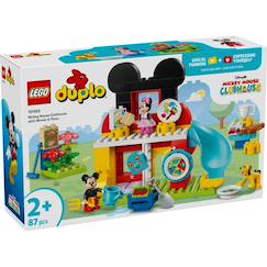 Jouet-Jeux d'imagination-Lego 10465 - maison de minnie avec pluto et mickey