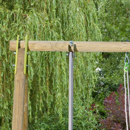 Portique balançoire 2,30 m natura berry - 4 enfants Bois 6 - vertbaudet enfant 