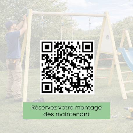 Portique 2,30 m topwood tutti - 6 enfants Bois 5 - vertbaudet enfant 