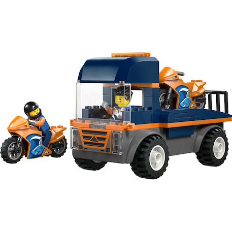 Lego 60491 - transporteur de motos city Multicolore 2 - vertbaudet enfant 