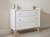 Commode 3 tiroirs gaïa Blanc & chêne 1 - vertbaudet enfant 