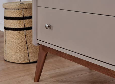 Commode 3 tiroirs gaïa Argile 3 - vertbaudet enfant 