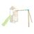 Bras de portique balançoire double skywood bois fsc® Marron - bleu 2 - vertbaudet enfant 