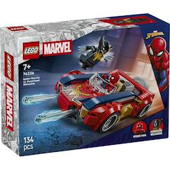 Jouet-Jeux d'imagination-Véhicules spiderman vs wolverine marvel Lego 76336