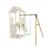 Bras de portique balançoire simple avec siège skywood bois fsc® Marron - bleu 2 - vertbaudet enfant 