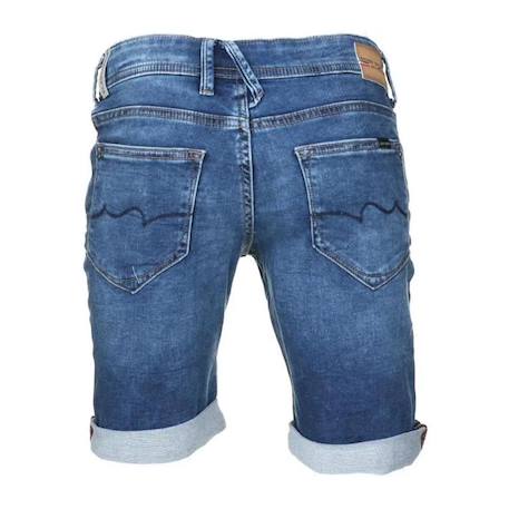 Short jean garçon scotty Bleu 2 - vertbaudet enfant 
