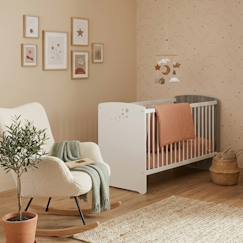 Chambre et rangement-Lit bébé à barreaux en bois - nao