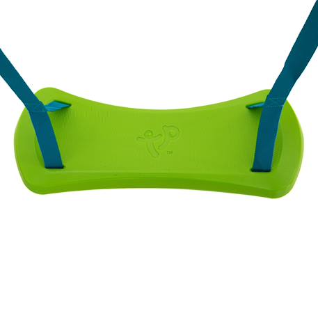 Bras de portique balançoire simple avec siège skywood bois fsc® Marron - bleu 5 - vertbaudet enfant 