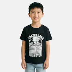 Garçon-T-shirt, polo, sous-pull-T-shirt-T-shirt manches courtes garçon avec imprime skateboard