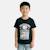 T-shirt manches courtes garçon avec imprime skateboard Bleu+Gris+Marine+Noir 15 - vertbaudet enfant 