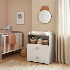Chambre et rangement-Commode à langer et 1 niche en bois - nao