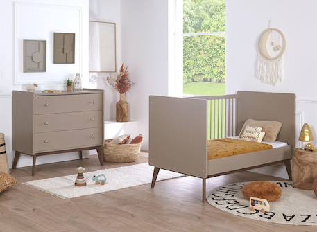 Commode 3 tiroirs gaïa Argile 5 - vertbaudet enfant 