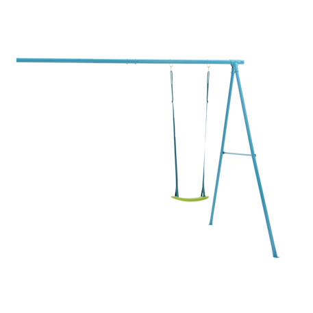 Bras de portique 1 balançoire explorer tour métal Bleu - vert 1 - vertbaudet enfant 