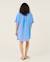 Robe chemise courte oversize d'allaitement bertille Bleu 4 - vertbaudet enfant 