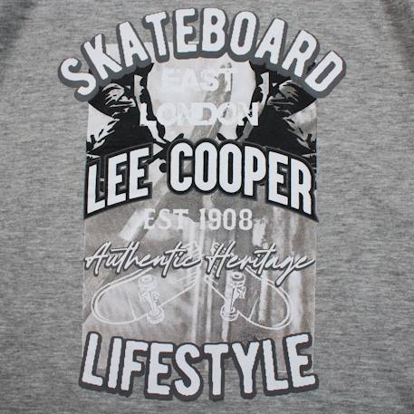T-shirt manches courtes garçon avec imprime skateboard Bleu+Gris+Marine+Noir 9 - vertbaudet enfant 