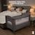Lit de voyage cododo together Gris 4 - vertbaudet enfant 