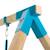 Bras de portique balançoire simple skywood bois fsc® Marron - bleu 5 - vertbaudet enfant 