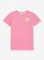 T-shirt à inscription fille DANAMADE, rose rose dragée 1 - vertbaudet enfant 