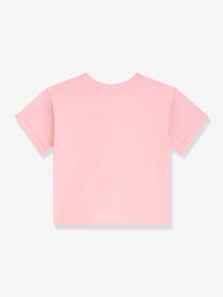 T-shirt avec sequins arc-en-ciel, fille, DANAMADE rose poudré 2 - vertbaudet enfant 