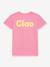 T-shirt à inscription fille DANAMADE, rose rose dragée 2 - vertbaudet enfant 