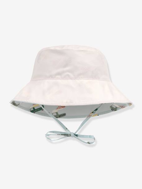Chapeau anti-UV stylé bucket bleu 2 - vertbaudet enfant 