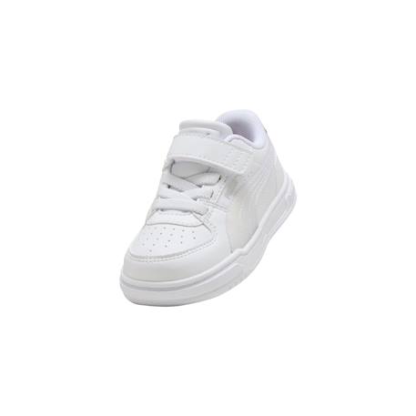 Baskets basses à scratch Blanc rosy argent 5 - vertbaudet enfant 