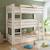 Lit superposé triple extra-solide en bois massif hercule Blanc 1 - vertbaudet enfant 