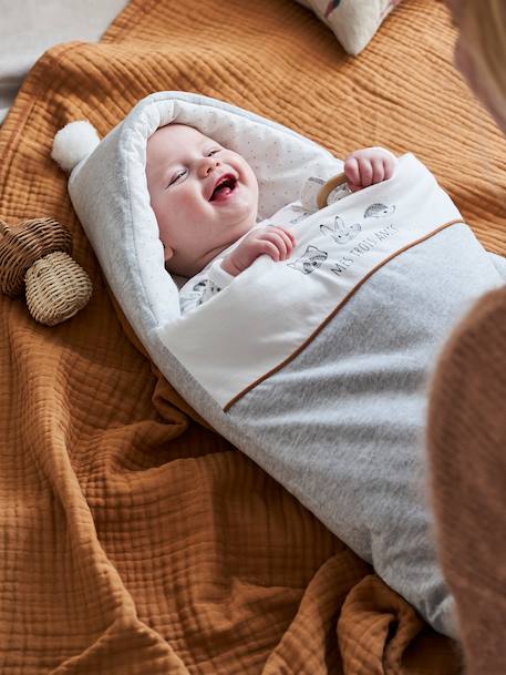 Nid d'ange MINI COMPAGNIE gris chiné 2 - vertbaudet enfant 