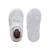Baskets basses à scratch Blanc rosy argent 4 - vertbaudet enfant 