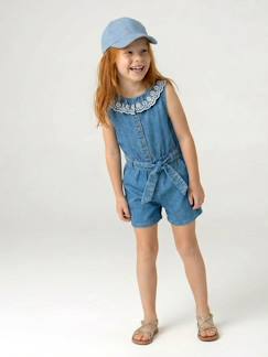 Combishort en denim  - vertbaudet enfant