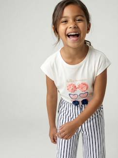 -Tee-shirt motif fantaisie fille