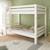 Lit superposé h175 séparable extra-solide en bois massif hercule Blanc 1 - vertbaudet enfant 